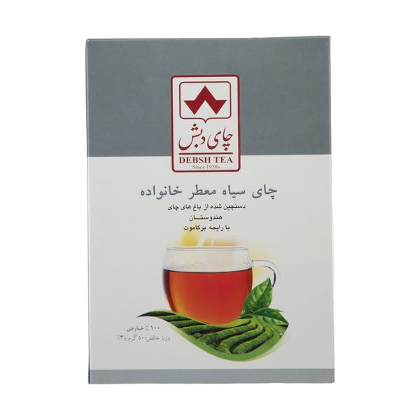 چای سیاه خانواده عطری چای دبش - 500 گرم
