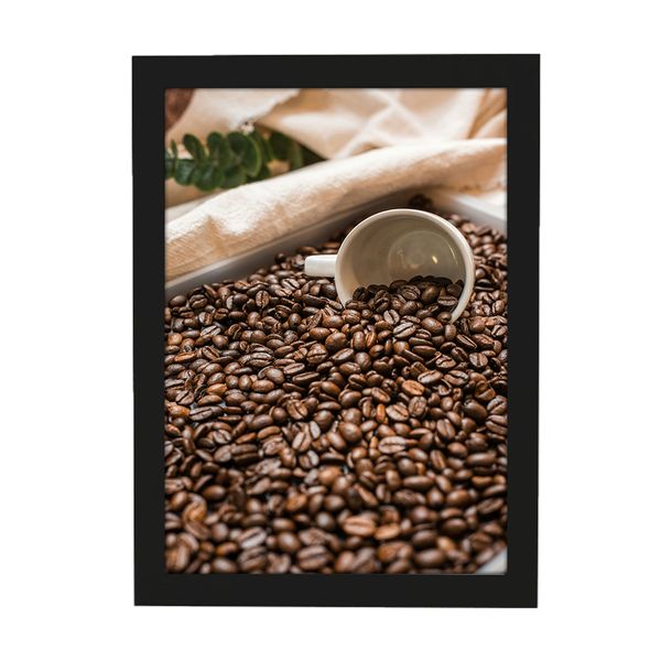 تابلو مدل پوستر قهوه