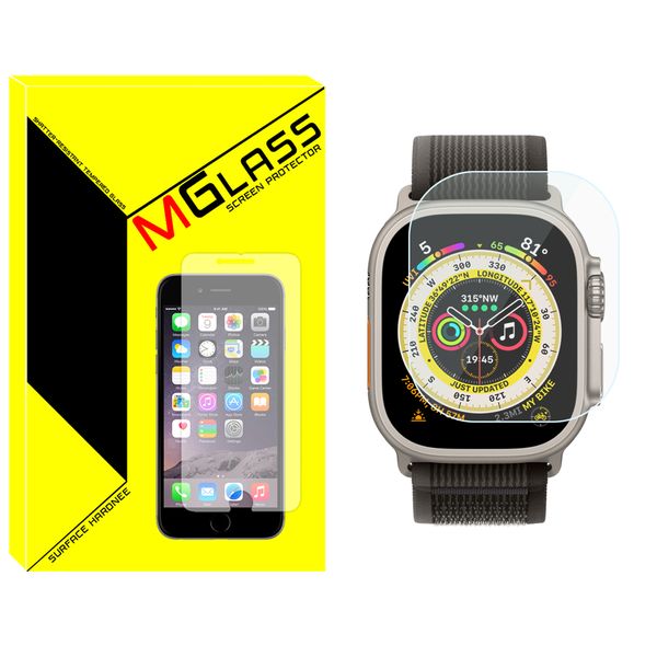 محافظ صفحه نمایش شیشه‌ای ام‌گلس مدل Glass-MG مناسب برای ساعت هوشمند ویرفیت X8 Ultra