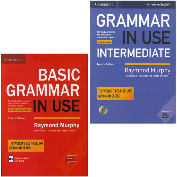 کتاب American Grammar in Use 4thاثر Raymond Murphy انتشارات Cambridge دو جلدی