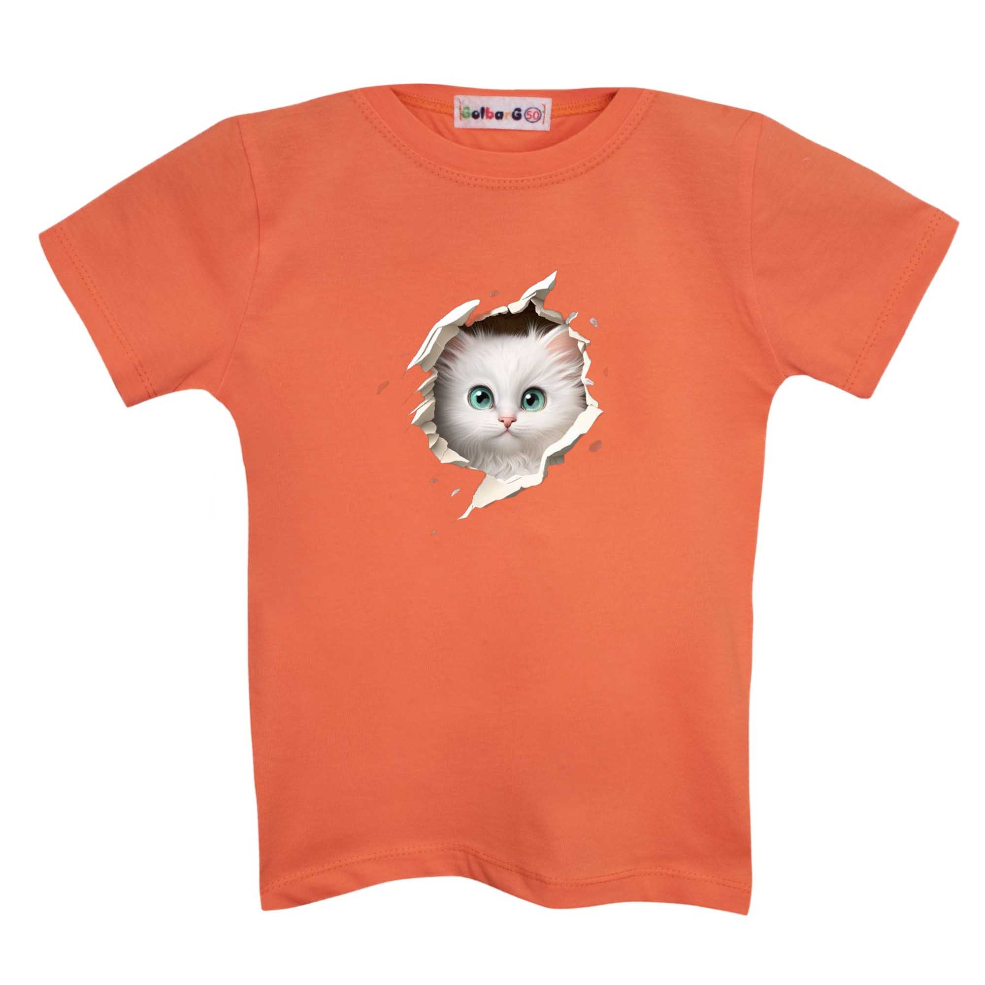 تی شرت بچگانه مدل گربه کد3