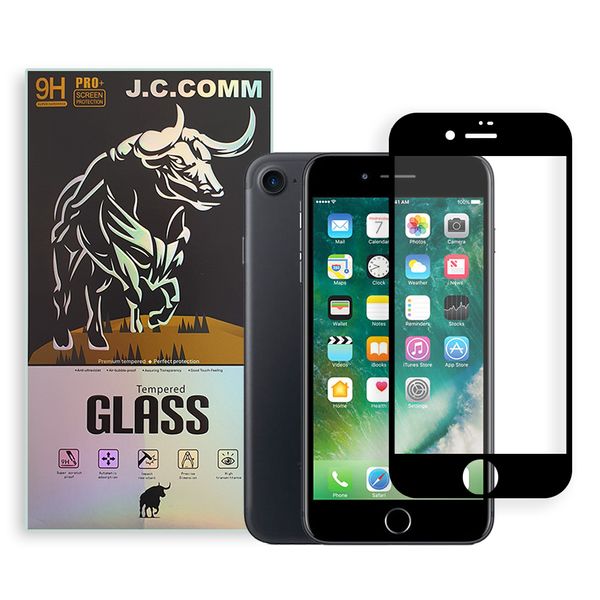  محافظ صفحه نمایش جی سی کام مدل FUL-J مناسب برای گوشی موبایل اپل iPhone 7/8