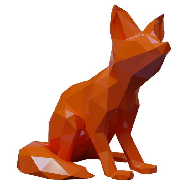 مجسمه مدل روباه