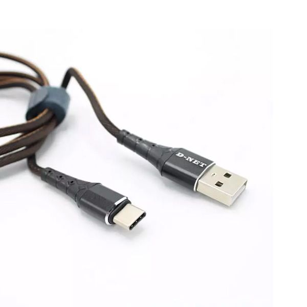 کابل تبدیل USB به USB-C دی نت مدل V-23 طول 1 متر