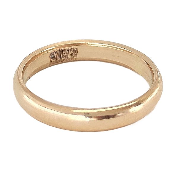 انگشتر طلا 18 عیار زنانه طلا و جواهرسازی افرا مدل حلقه ساده 140