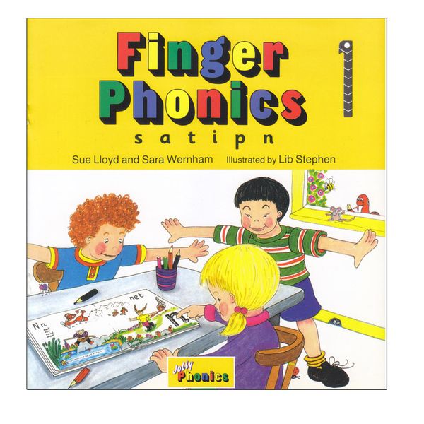  کتاب Finger Phonics 1 اثر Sue Lioyd And Sara Wernham انتشارات الوندپویان