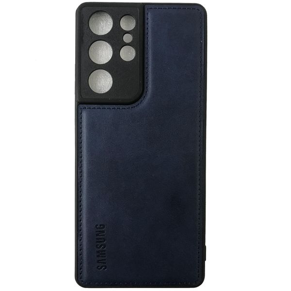 کاور یونیک مدل LEATHER مناسب برای گوشی موبایل سامسونگ Galaxy S21 Ultra