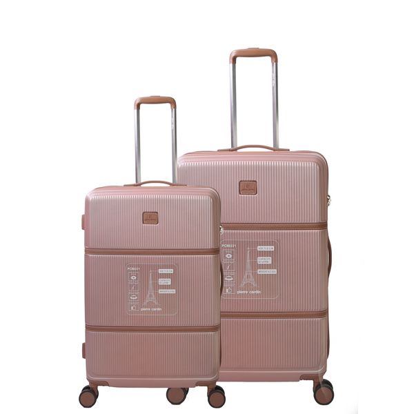 مجموعه دو عددی چمدان پیر کاردین مدل Upright