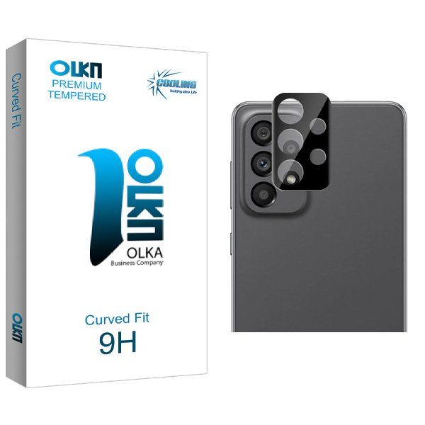 محافظ لنز گوشی کولینگ مدل Olka 3D مناسب برای گوشی موبایل سامسونگ Galaxy A73