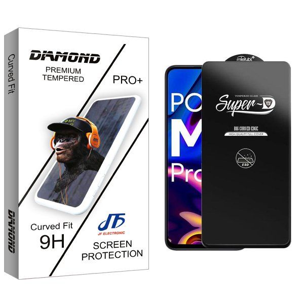 محافظ صفحه نمایش جی اف مدل Diamond Superd_ESD مناسب برای گوشی موبایل شیائومی Poco M6 Pro 5G