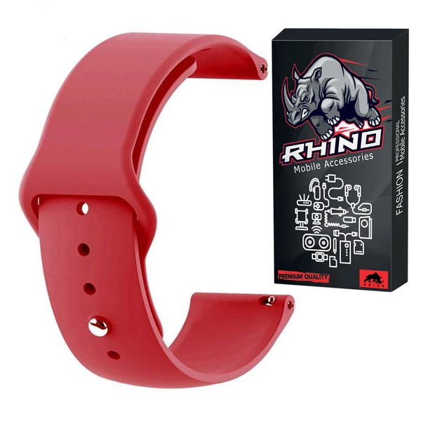 بند راینو مدل R-Silicon مناسب برای ساعت هوشمند میبرو Mibro Color
