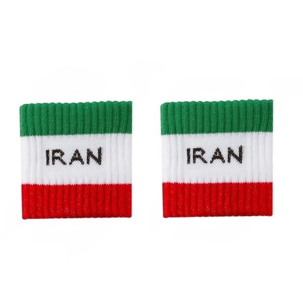 مچ بند ورزشی مدل هواداری فوتبال تیم ملی ایران NK-6170 مجموعه دو عددی