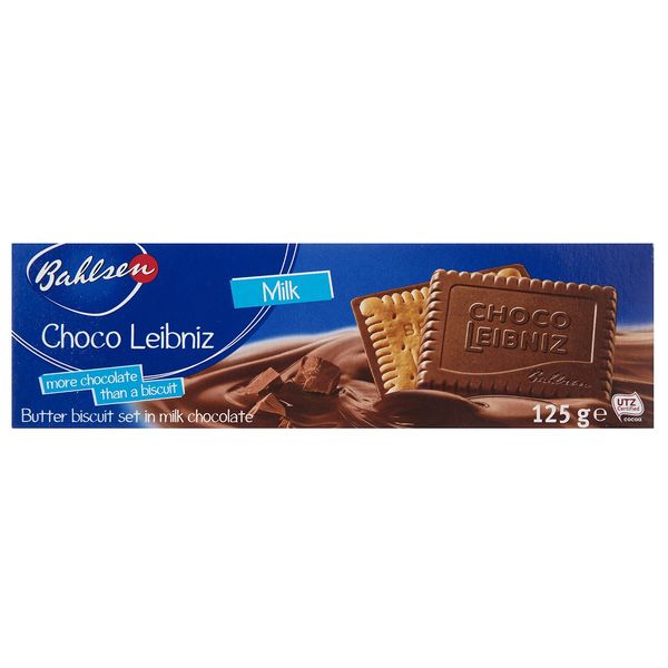 بیسکوئیت شکلاتی بالزن Choco Leibniz Milk مقدار 125 گرم