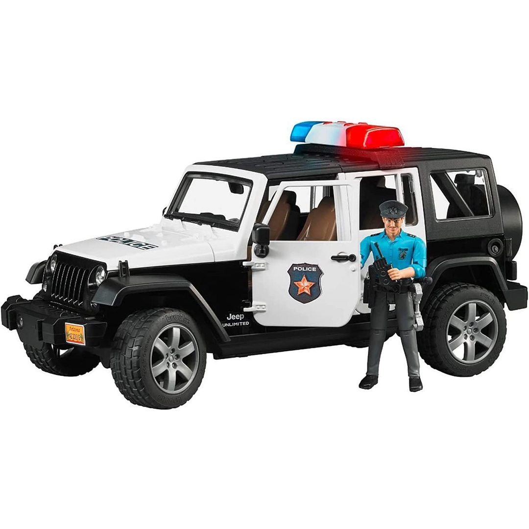 ماشین بازی برودر مدل Jeep Wranger U.R. Polis