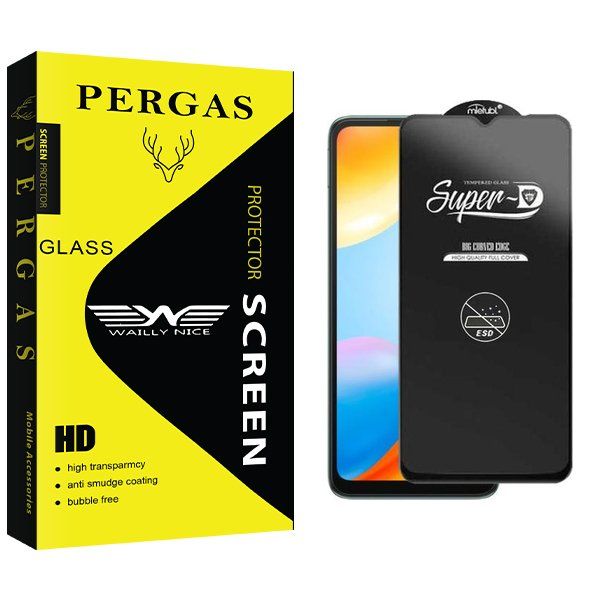 محافظ صفحه نمایش وایلی نایس مدل Pergas SuperD_ESD مناسب برای گوشی موبایل شیائومی Redmi 10C