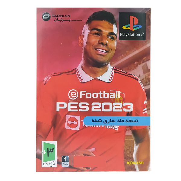 بازی PES 2023 مخصوص PS2 پرنیان نسخه مادسازی شده