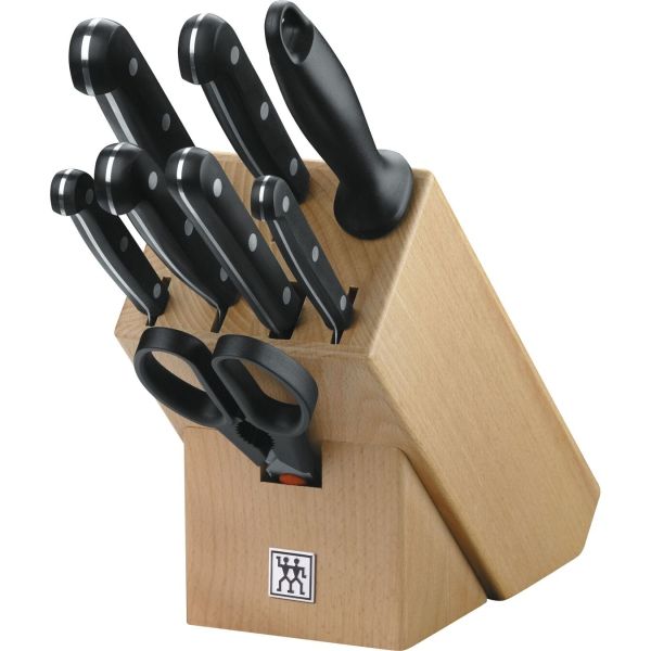 ست چاقو آشپزخانه 9 پارچه زولینگ مدل تویین گارمونت