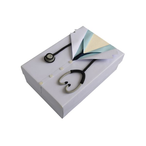 جعبه هدیه جعبه های رنگی رنگی توپک مدل پزشکی