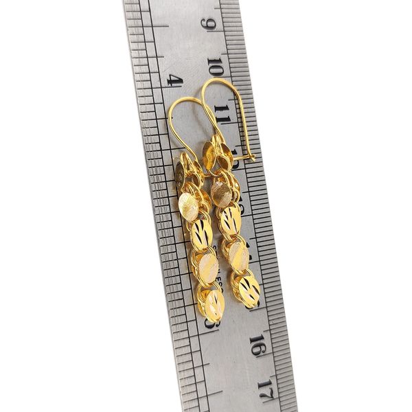 گوشواره طلا 18 عیار زنانه طلا و جواهرسازی افرا مدل بیروتی 303304
