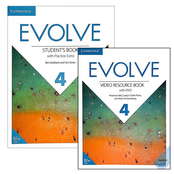 کتاب EVOLVE 4 اثر جمعی از نویسندگان انتشارات الوندپویان 2 جلدی 