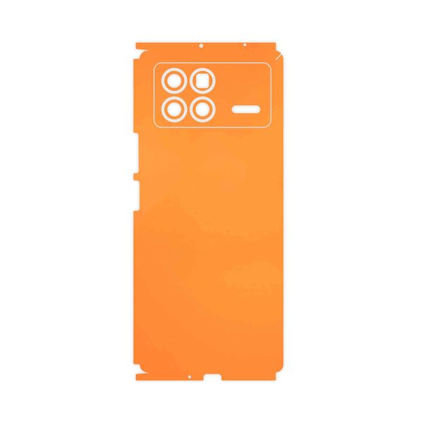برچسب پوششی ماهوت مدل Matte-Orange-FullSkin مناسب برای گوشی موبایل شیائومی Mix Fold 3