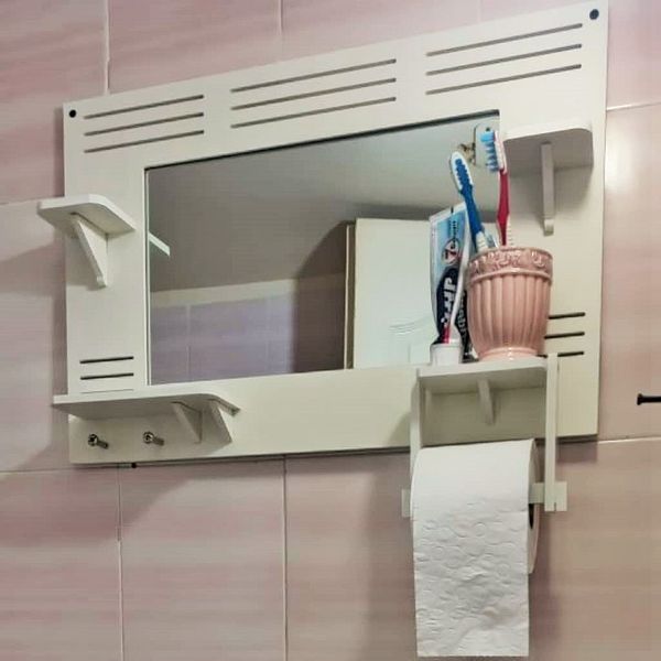 آینه سرویس بهداشتی خونه خاص مدل Linear