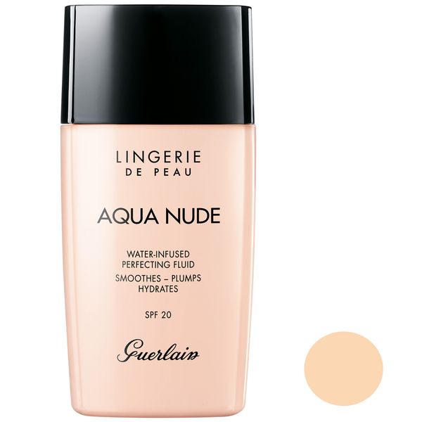 کرم پودر گرلن سری LINGERIE DE PEAU مدل AQUA NUDE 01N حجم 30 میلی لیتر