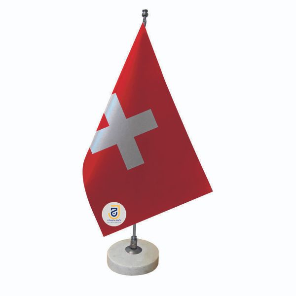 پرچم رومیزی جاویدان تندیس پرگاس مدل سوییس کد 2