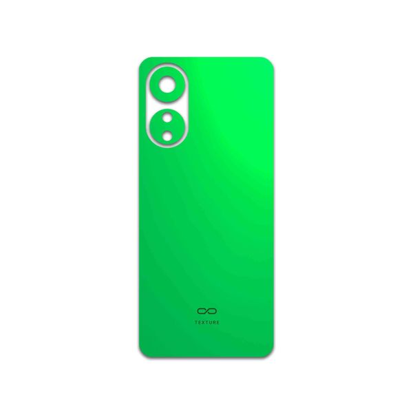 برچسب پوششی ماهوت مدل Matte-Green مناسب برای گوشی موبایل اپو A78 4G