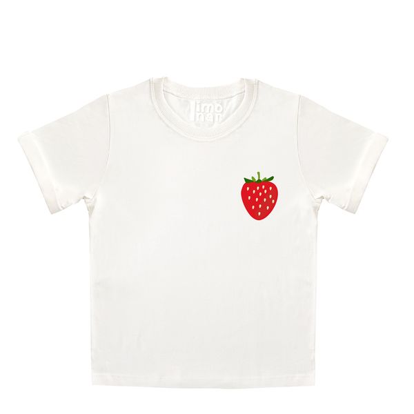 تی شرت آستین کوتاه بچگانه لیمونار گالری مدل توت فرنگی