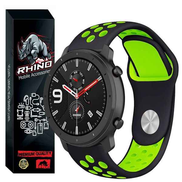 بند راینو مدل Sport مناسب برای ساعت هوشمند سامسونگ Galaxy Watch 3 45mm / Gear S3 Frontier / Gear S3 Classic