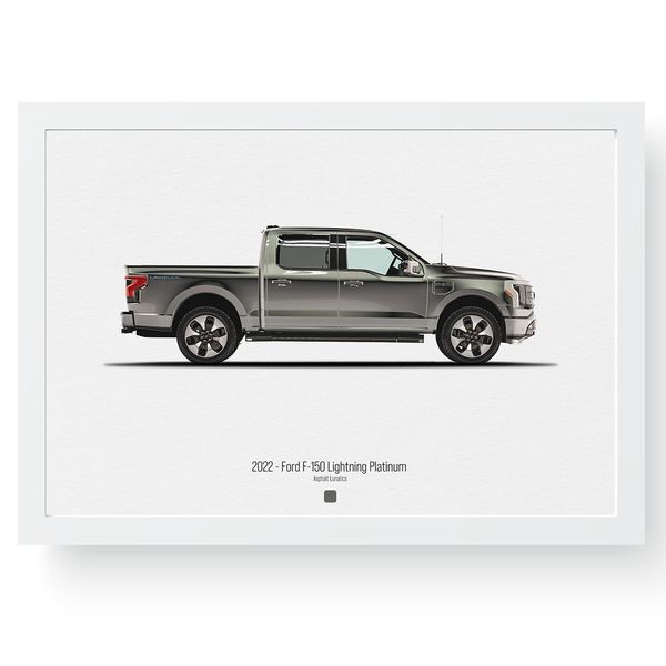 تابلو مدل Ford F-150 Lightning Platinum