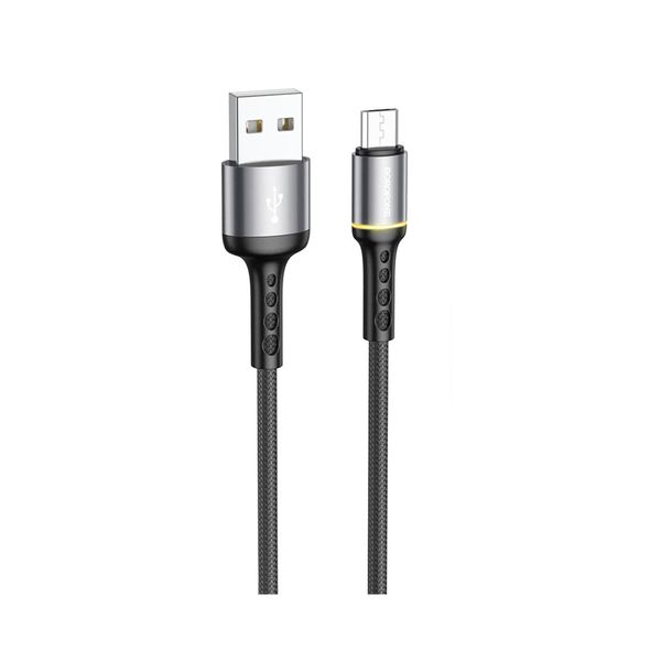 کابل تبدیل USB به MICROUSB بروفون مدل BU33 طول 1.2 متر 