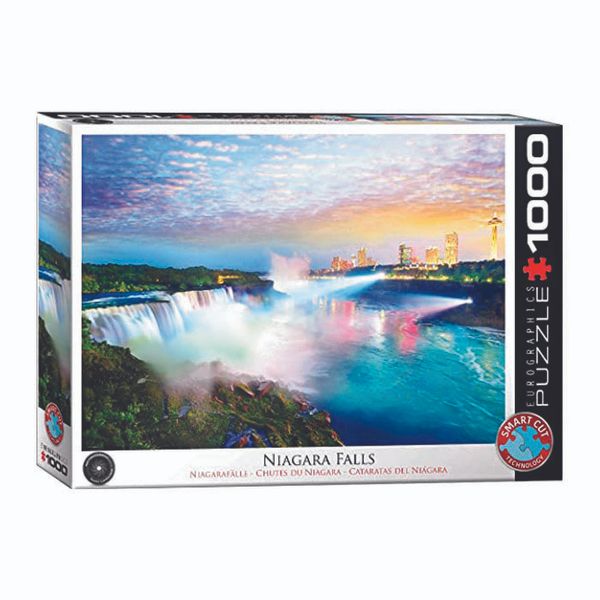 پازل 1000 تکه یوروگرافیکس پازلز مدل Niagara Falls كد 0770-6000