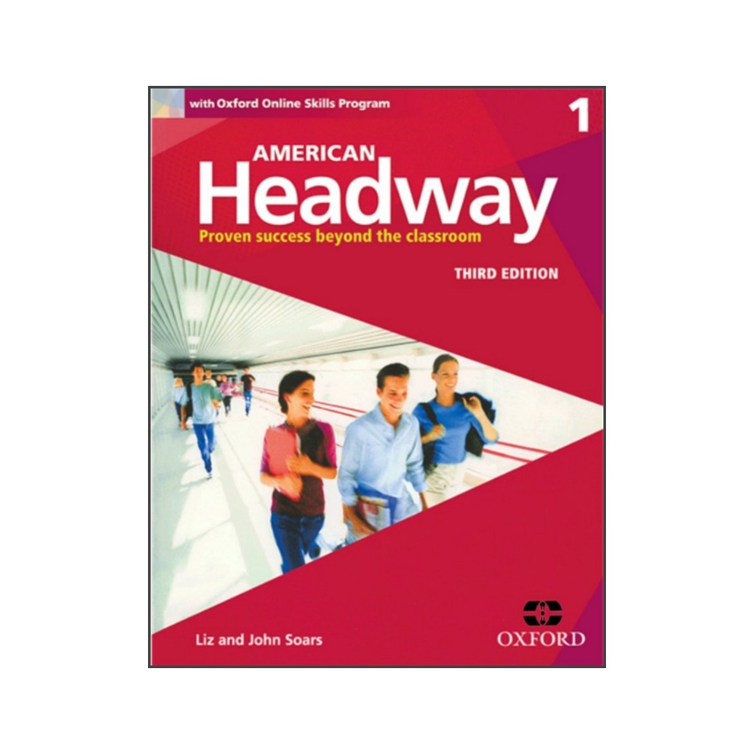 کتاب  American Headway 1 اثر Liz and John Soars انتشارات سپاهان