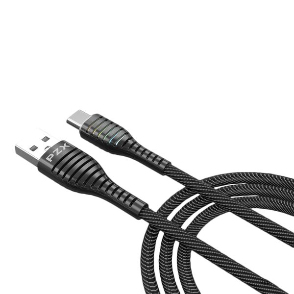 کابل تبدیل usb به USB-c پی زد ایکس مدل V186 طول 1 متر