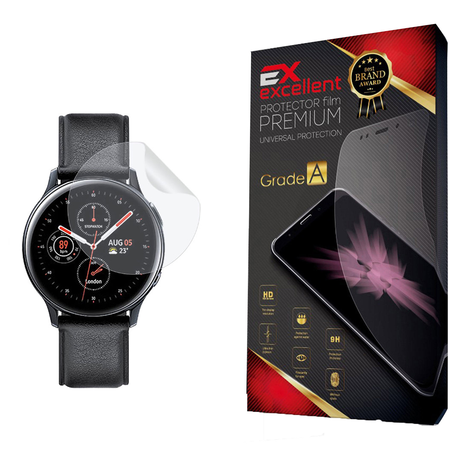 محافظ صفحه نمایش نانو ایکس اکسلنت مدل TPU مناسب برای ساعت هوشمند سامسونگ Galaxy Watch Active2 44 mm