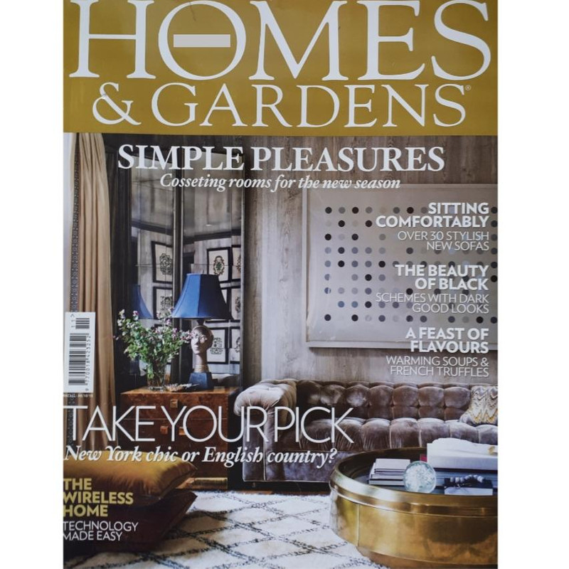 مجله Homes and Gardens نوامبر 2013