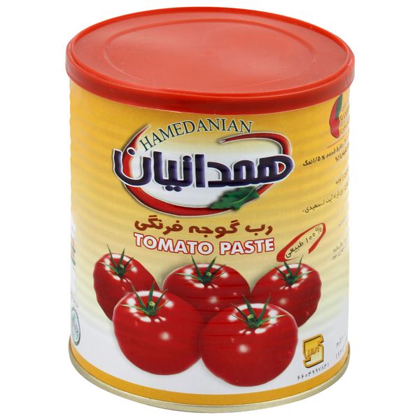 رب گوجه فرنگی همدانیان - 800 گرم بسته 12 عددی