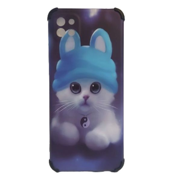 کاور طرح عروسکی مدل گربه مناسب برای گوشی موبایل سامسونگ Galaxy A22 5G