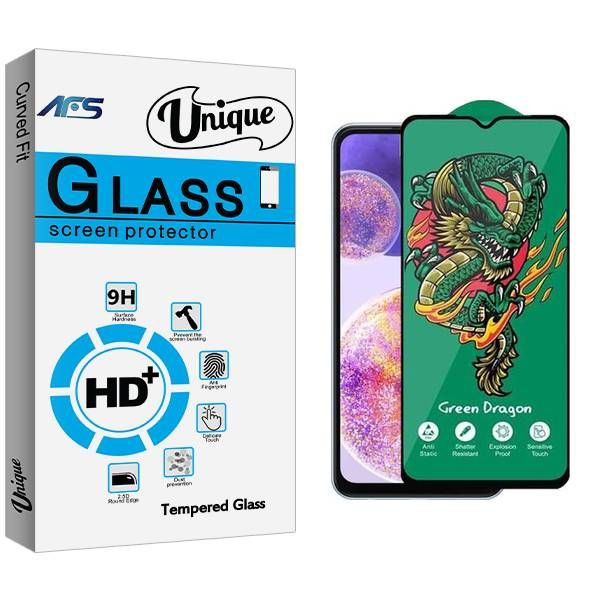 محافظ صفحه نمایش ای اف اس مدل Unique Green_Dragon مناسب برای گوشی موبایل سامسونگ Galaxy A23