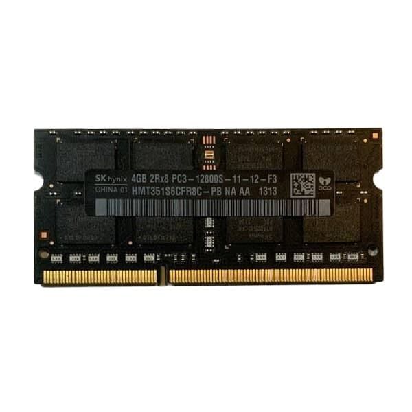 رم لپ تاپ DDR3 تک کاناله 12800s اس کی هاینیکس مدل PC3 ظرفیت 4 گیگابایت