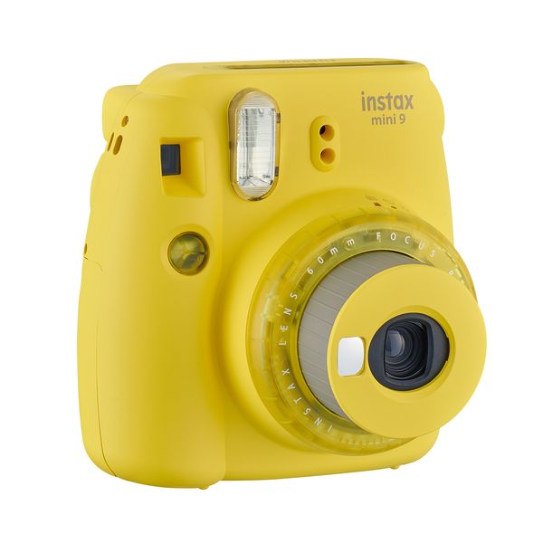 دوربین عکاسی چاپ سریع فوجی فیلم مدل Instax Mini 9 Clear به همراه فیلم مخصوص دوربین فوجی فیلم مدل Instax Mini Airmail