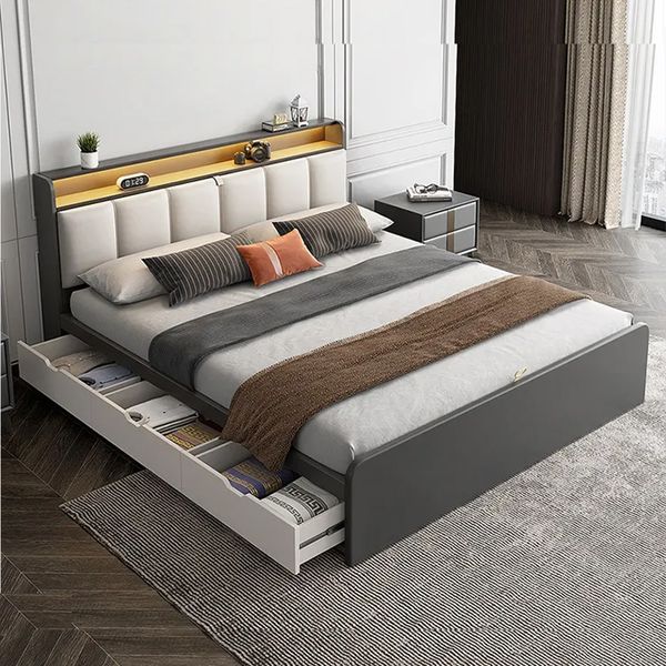 تخت خواب یک نفره مدل الما سایز 120×200 سانتی متر