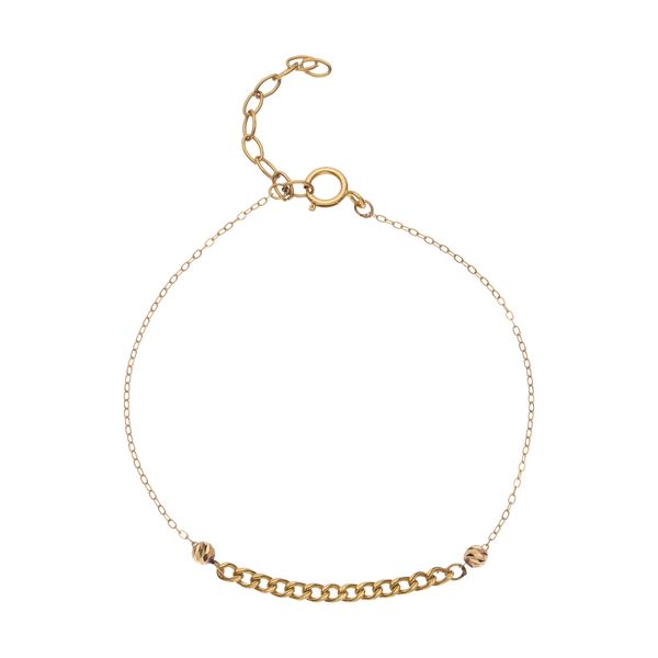دستبند طلا 18 عیار زنانه نیوانی مدل DA2301