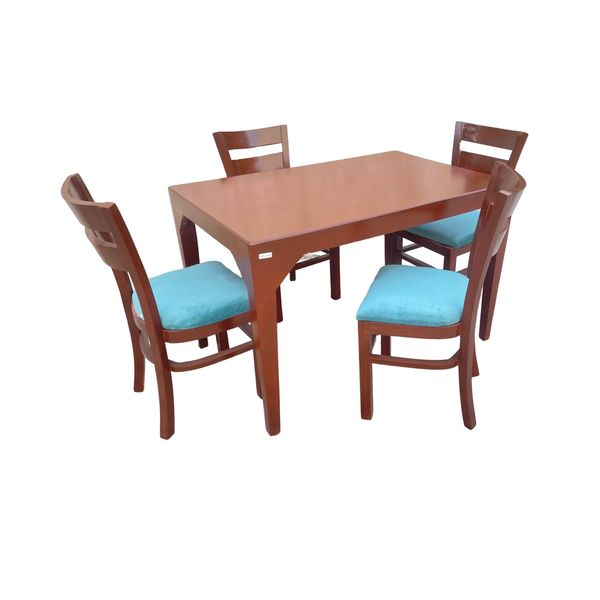 میز و صندلی ناهارخوری 4 نفره گالری چوب آشنایی مدل 851