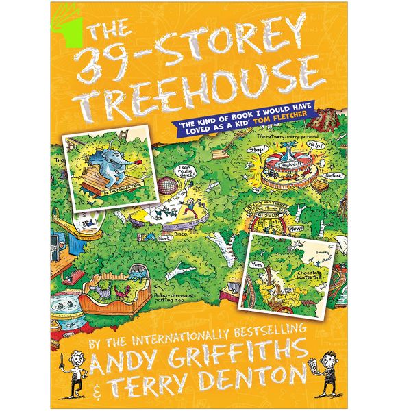 کتاب The 39-Story Treehouse اثرAndy Griffiths انتشارات معیار علم