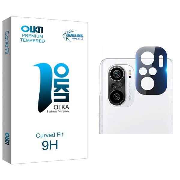 محافظ لنز گوشی کولینگ مدل Olka 3D مناسب برای گوشی موبایل شیائومی Poco F3