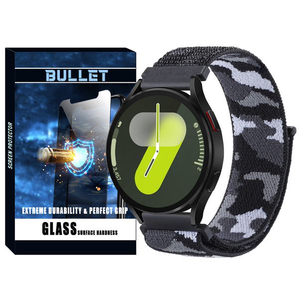 بند بولت مدل Nylon Army BL مناسب برای ساعت هوشمند سامسونگ Galaxy Watch FE