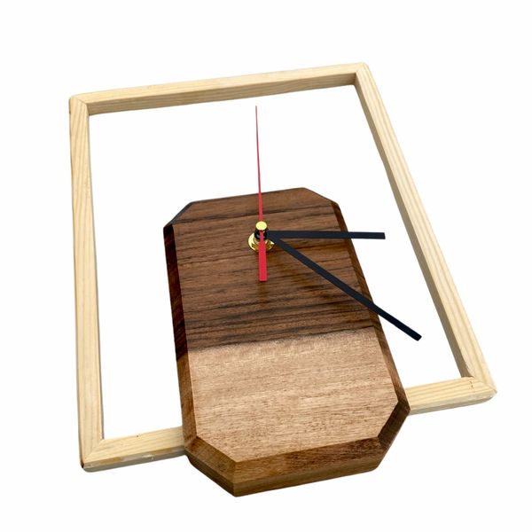 ساعت دیواری مدل چوبی کد 088